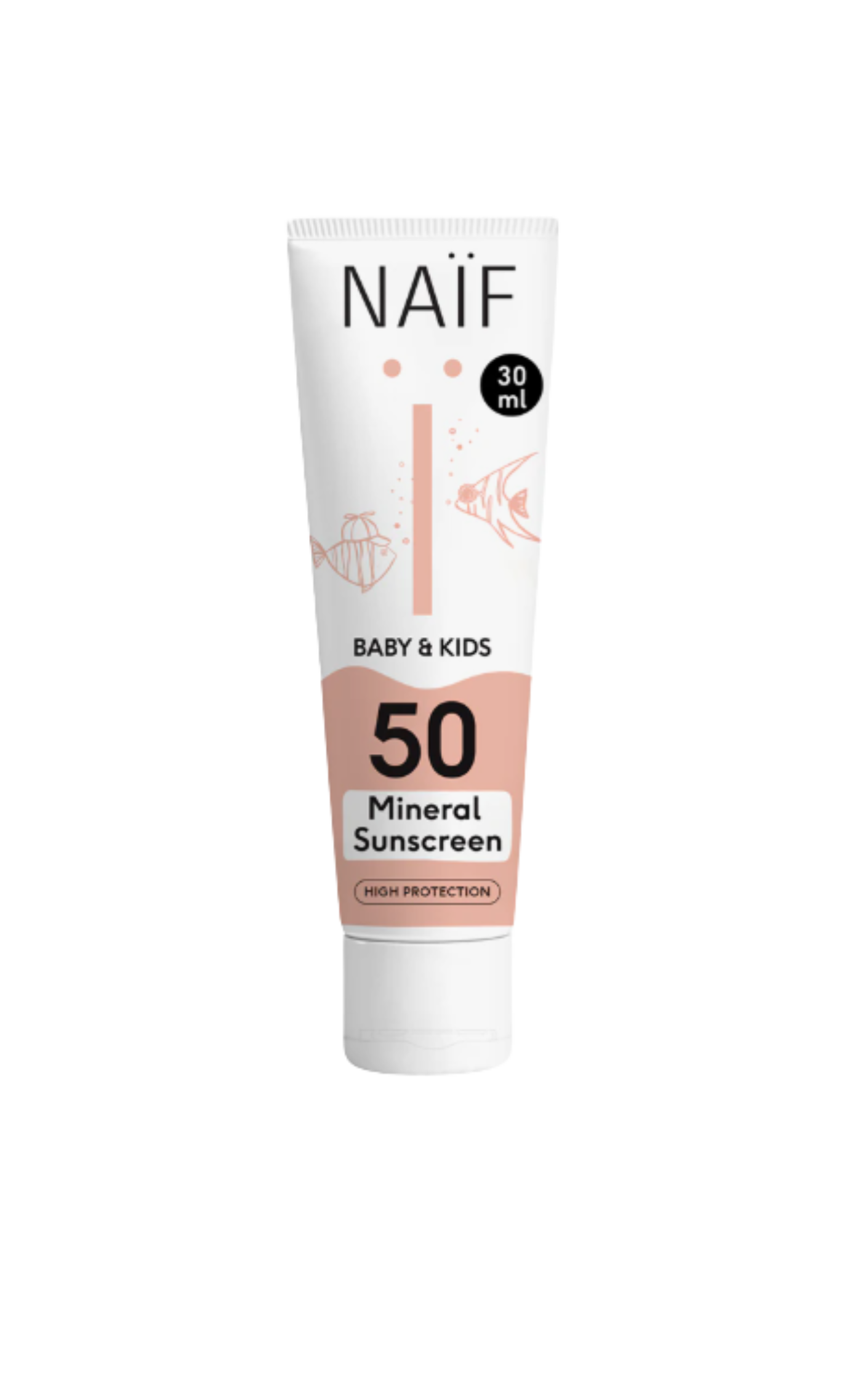 NAIF SPF 50+ KREMAS - 30ml.